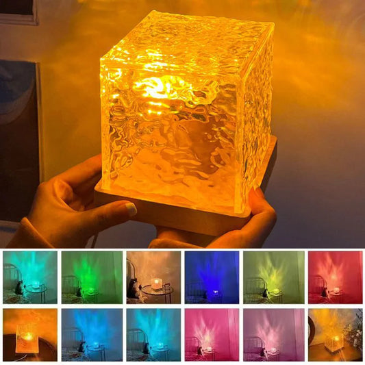 Ripple Light™ Crystal Projector Night Lamp"